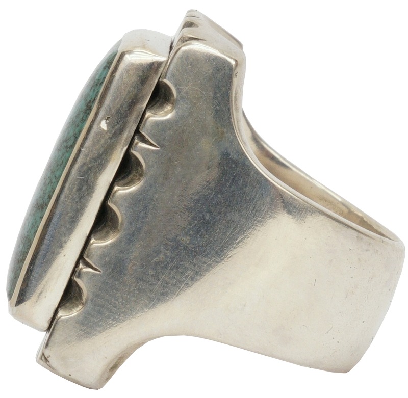 �� ���� ���꣱�� Limited Editon ��LHN Jewelry(���륨�������� ���奨�꡼) �ϥ�ɥᥤ�� ��� ����С� x ���������� Turquoise Souvenir ring