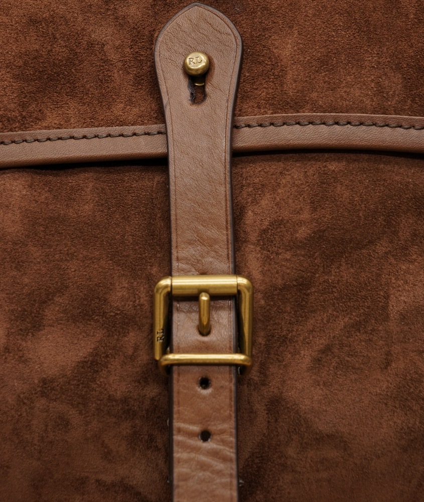 (���ե������) Ralph Lauren �����ꥢ�� ���������� �Хå��ѥå� ��� Suede Backpack