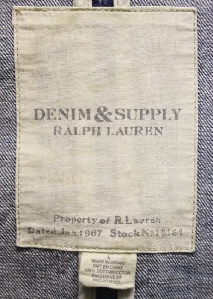 ���� DENIM&SUPPLY �ǥ˥� & ���ץ饤���ǥ˥� P������ �֥롼 M