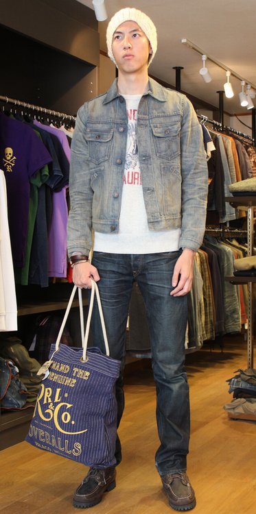 ���ե������ DENIM&SUPPLY �ǥ˥� & ���ץ饤 �ѥå��դ� �˥åȥ���å� �����åȥ��ɥ�����