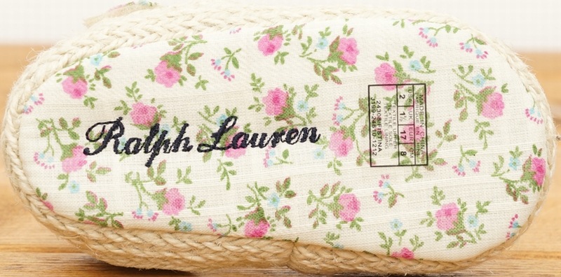 (���ե������) Ralph Lauren �ե������ ������� ���� �٥ӡ� Floral Baby Sandals