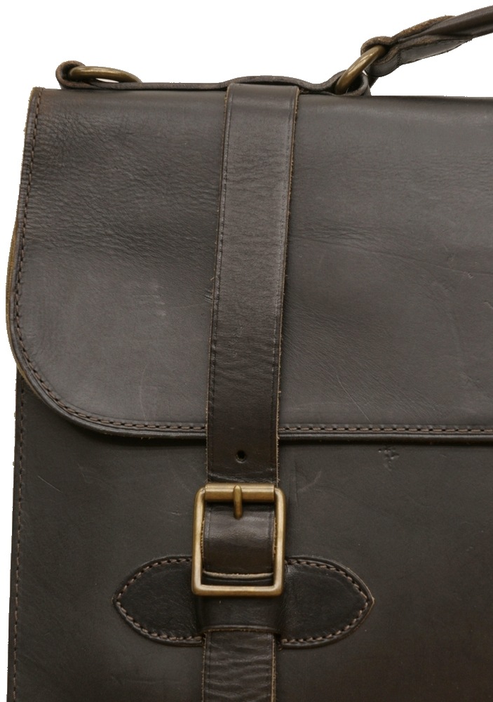 (���֥륢���륨��) RRL �����ꥢ��쥶�� Corbin �֥꡼�ե����� �֥�å� Leather Briefcase Black No.2