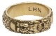 LHN Jewelry(���륨�������� ���奨�꡼) �ƹ��� �ϥ�ɥᥤ�� Totem Pole ��� �ȡ��ƥ�ݡ��� ����� ��� ��˥��å��� Brass Ring