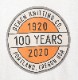 Dehen 1920(�ǡ��إ�) �϶�100��ǯ ���� ����ꥫ�� ���� �ץ��� T����� �ۥ磻�� 100 Year Anniversary Seal Tee White