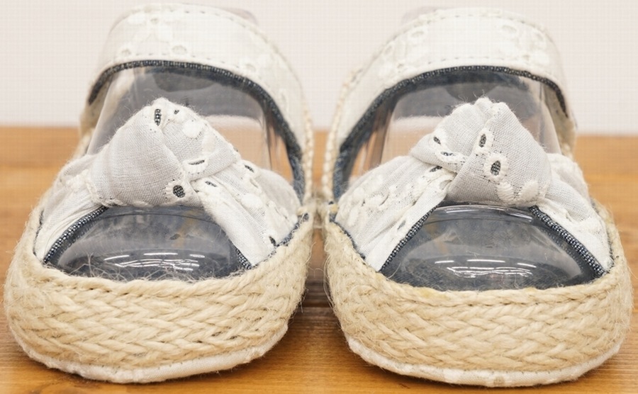 (ե) Ralph Lauren ܥ  ۥ磻 ٥ӡ Baby Sandals White