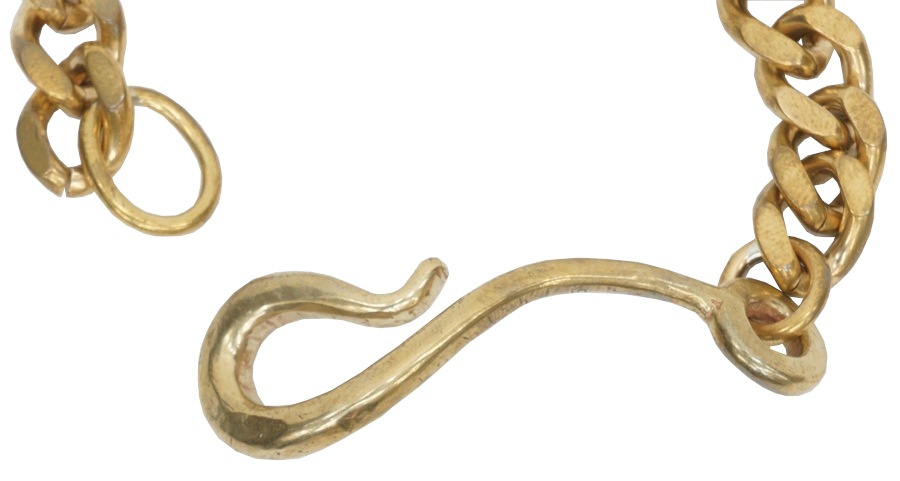 LHN Jewelry(���륨�������� ���奨�꡼) ����ꥫ�� �ϥ�ɥᥤ�� Large Hook Chain Bracelet �顼�� �եå� �������� �֥쥹��å� ��� ���