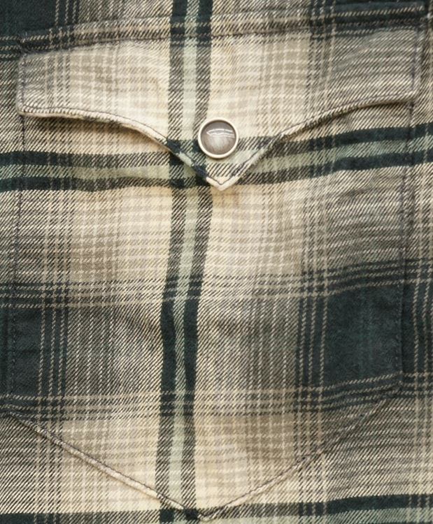 (���֥륢���륨��) RRL ������֥��� �����å� ����� ��� Wool-Cotton Shirt