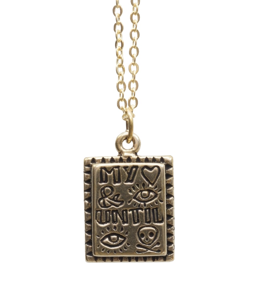LHN Jewelry(���륨�������� ���奨�꡼) ����ꥫ�� �ϥ�ɥᥤ�� �ͥå��쥹 My heart and I until I die neckless ��˥��å��� ��� Brass
