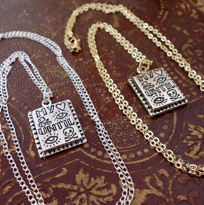 LHN Jewelry(���륨�������� ���奨�꡼) ����ꥫ�� �ϥ�ɥᥤ�� �ͥå��쥹 My heart and I until I die neckless ��˥��å��� ��� Brass