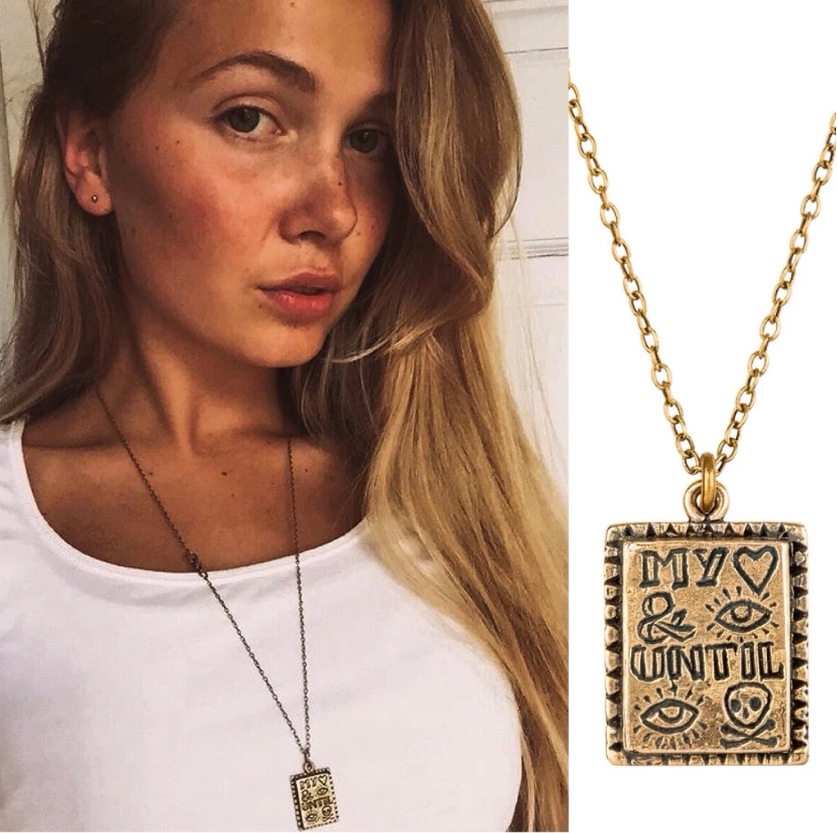 LHN Jewelry(���륨�������� ���奨�꡼) ����ꥫ�� �ϥ�ɥᥤ�� �ͥå��쥹 My heart and I until I die neckless ��˥��å��� ��� Brass