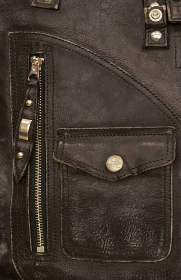 (���֥륢���륨��) RRL �����ꥢ��쥶�� �⡼������������ �ȡ��ȥХå� ��� Moto Leather Tote Black