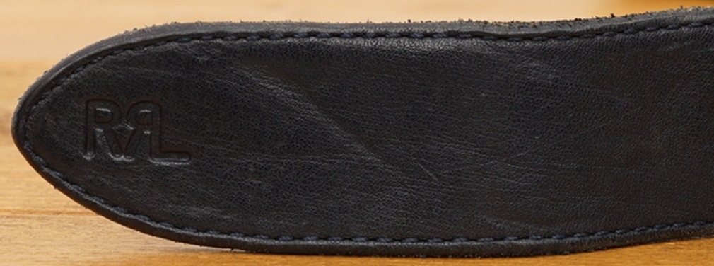 (֥륢륨) RRL Providence åȥ ֥졼ǥå O ٥ ͥӡ  Leather Cotton Braided Double-O-Ring Belt