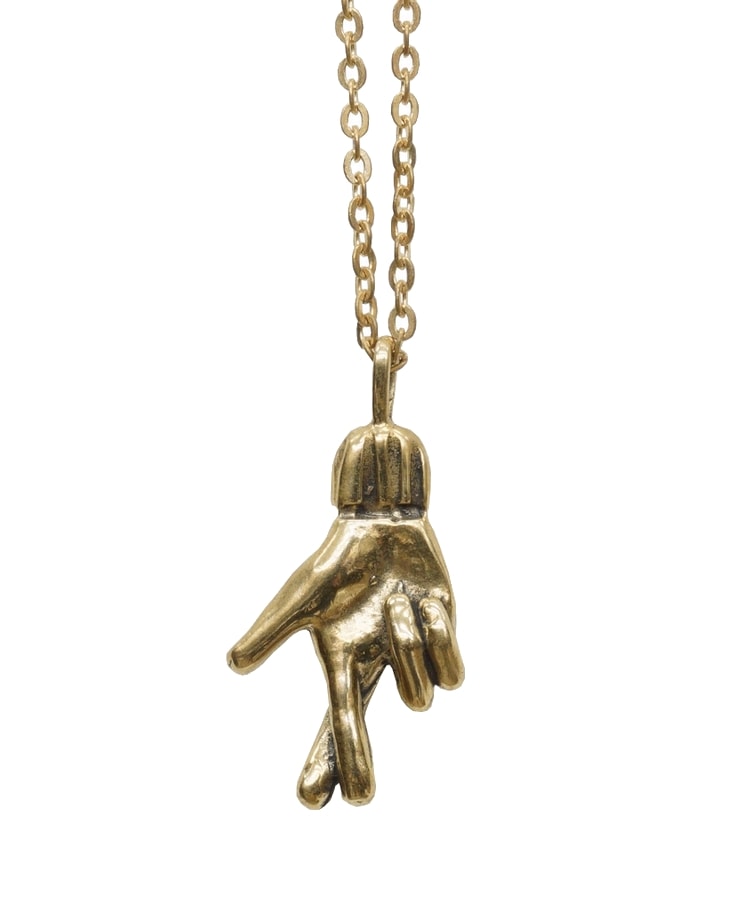 LHN Jewelry(���륨�������� ���奨�꡼) ����ꥫ�� ��å������㡼�� �ͥå��쥹 Lucky Charm Neckless ��� ��˥��å��� �ץ쥼��� ��� Brass