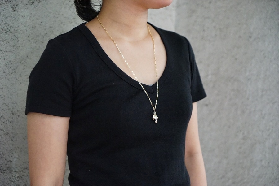LHN Jewelry(���륨�������� ���奨�꡼) ����ꥫ�� ��å������㡼�� �ͥå��쥹 Lucky Charm Neckless ��� ��˥��å��� �ץ쥼��� ��� Brass
