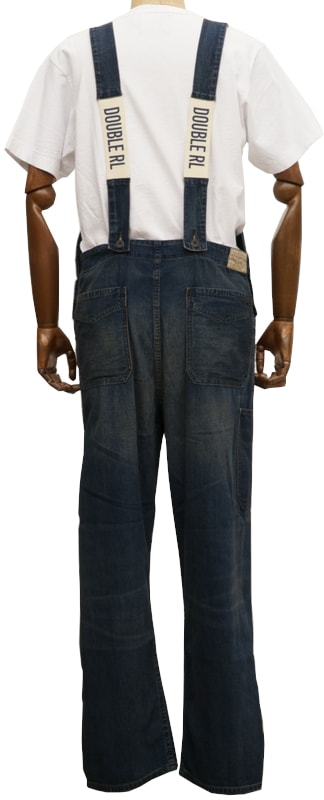 (���֥륢���륨��) RRL Hatton ����ǥ��� �ǥ˥� �����С������� ��� �������� Indigo Denim Overall