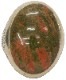 �� ���� ���꣱�� Limited Editon ��LHN Jewelry(���륨�������� ���奨�꡼) �ϥ�ɥᥤ�� ��� �������ù� ����С� x ��ʥ����� Unakite Ring