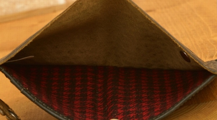 (���֥륢���륨��) RRL �����ꥢ���쥶�� ����٥����� ������ ������å� ���� Leather Envelope Wallet