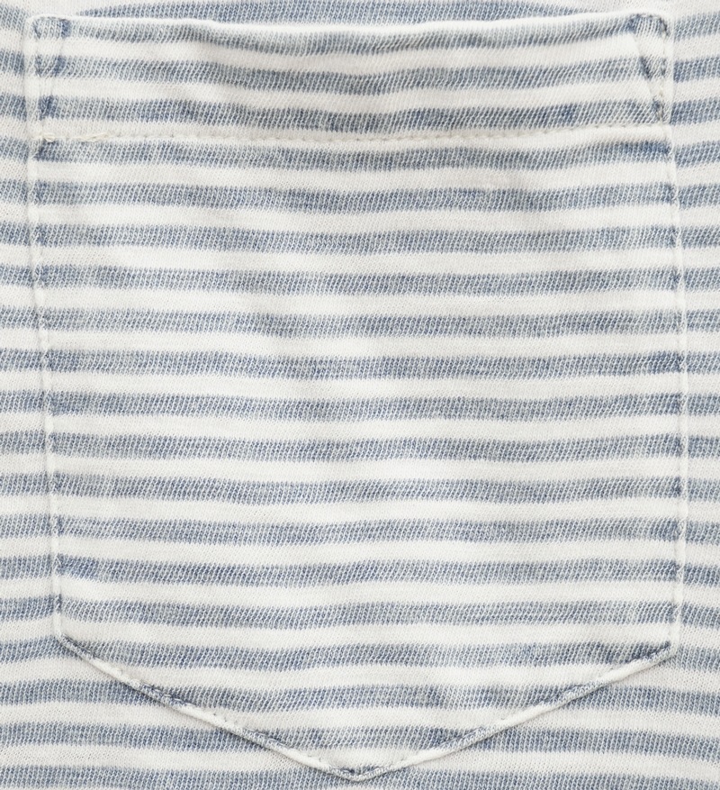 FAHERTY BRAND (�ե���ƥ� �֥���) �������� �ܡ����� �ݥ��å� T����� ����ȥ����å��� ����ǥ��� ��� Salt Wash Indigo Stripe