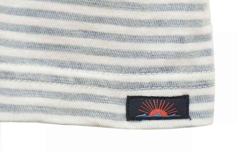 FAHERTY BRAND (�ե���ƥ� �֥���) �������� �ܡ����� �ݥ��å� T����� ����ȥ����å��� ����ǥ��� ��� Salt Wash Indigo Stripe