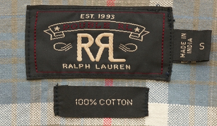 (���֥륢���륨��) RRL ���åȥ� �ץ�å� �������� ���졼 ��� Cotton Classic Plaid Workshirts