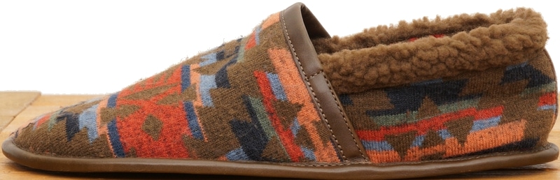 (֥륢륨) RRL ͥƥ  ե꡼ 쥶 롼ॷ塼 å Fleece Leather Slipper