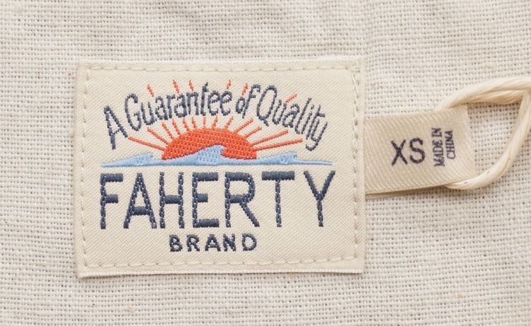 FAHERTY BRAND (�ե���ƥ� �֥���) ��������� ���롼�ͥå� T����� ���ߤꥰ�졼 ���