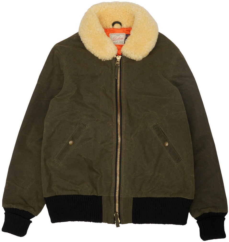 Dehen 1920(ǡإ) ե饤䡼  㥱å ե饤  Loden / Gold ꥫ Flyer's Club Jacket