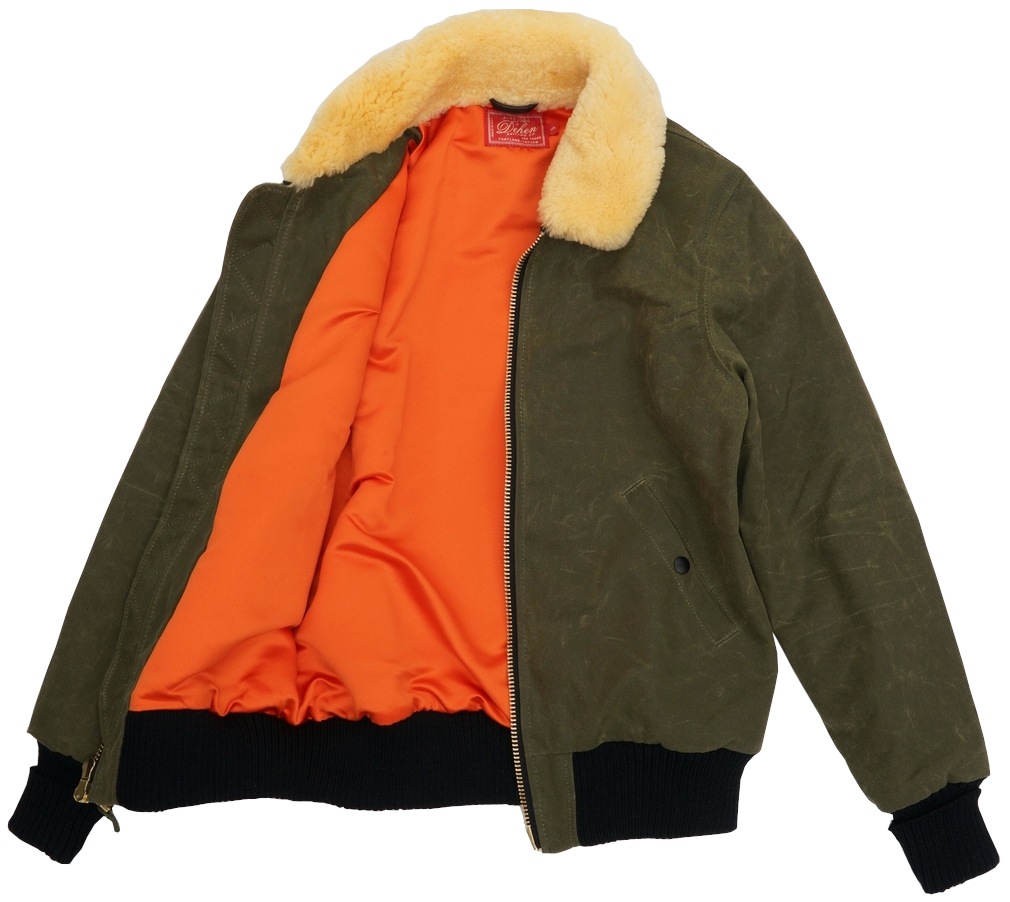 Dehen 1920(ǡإ) ե饤䡼  㥱å ե饤  Loden / Gold ꥫ Flyer's Club Jacket