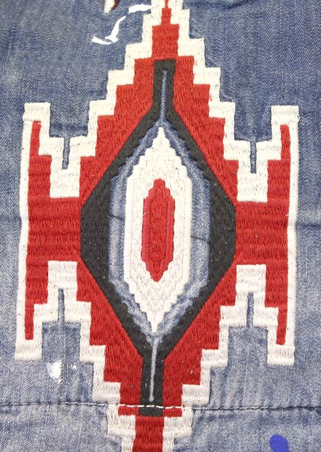 ���ե������ Denim&Supply �ǥ˥�����ץ饤 �ͥ��ƥ��� �ɽ� �� �ڥ���� �ǥ˥� �ȡ��ȥХå�