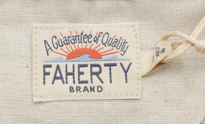 FAHERTY BRAND (�ե���ƥ� �֥���) ��������� ���롼�ͥå� T����� ���ߤꥰ�꡼�� ��� Pedlow Green
