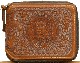 (���֥륢���륨��) RRL �쥶�� ���쥤�����ۡ��� ���å� ������å� Leather crazyhorse zip wallet