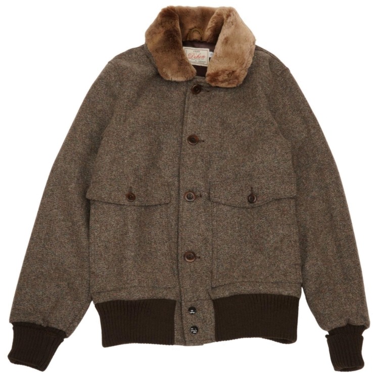 Dehen 1920(ǡإ) Winston 㥱å  ե顼 ĥ Camouflage Tweed ꥫ Jacket