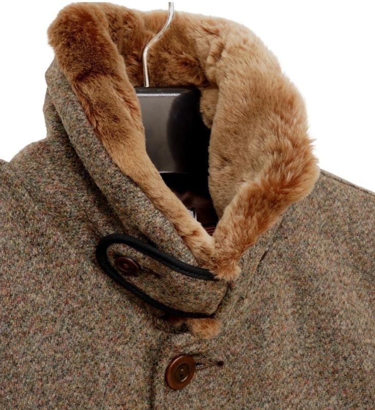 Dehen 1920(ǡإ) Winston 㥱å  ե顼 ĥ Camouflage Tweed ꥫ Jacket