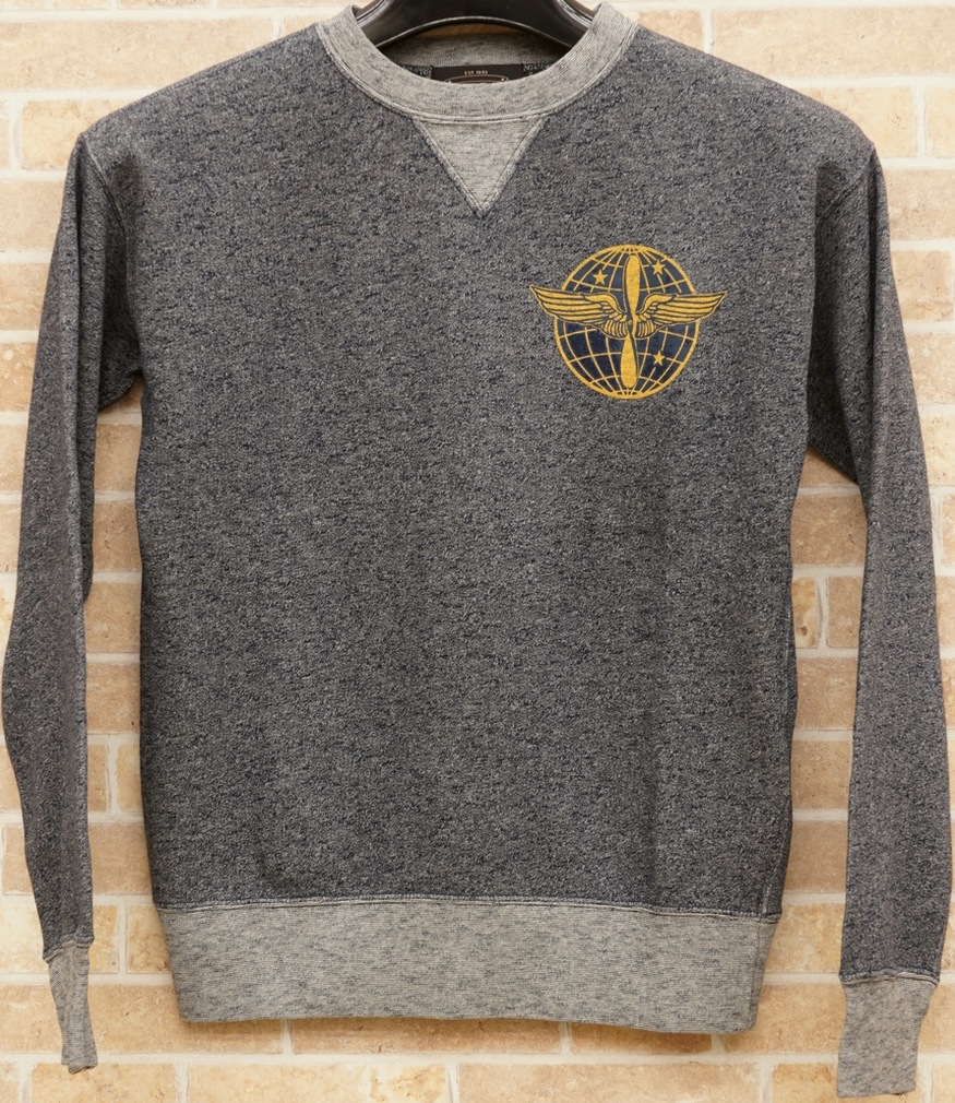 ダブルアールエル) RRL コットン ブレンド フリース スウェット  