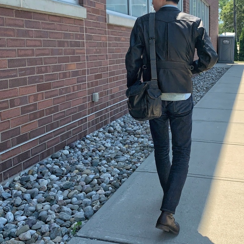 (���֥륢���륨��) RRL �������� �֥�å�����ǥ��� �쥶�� ��å��󥸥㡼 �Хå� �������� ��� ��˥��å��� Leather Messenger Bag