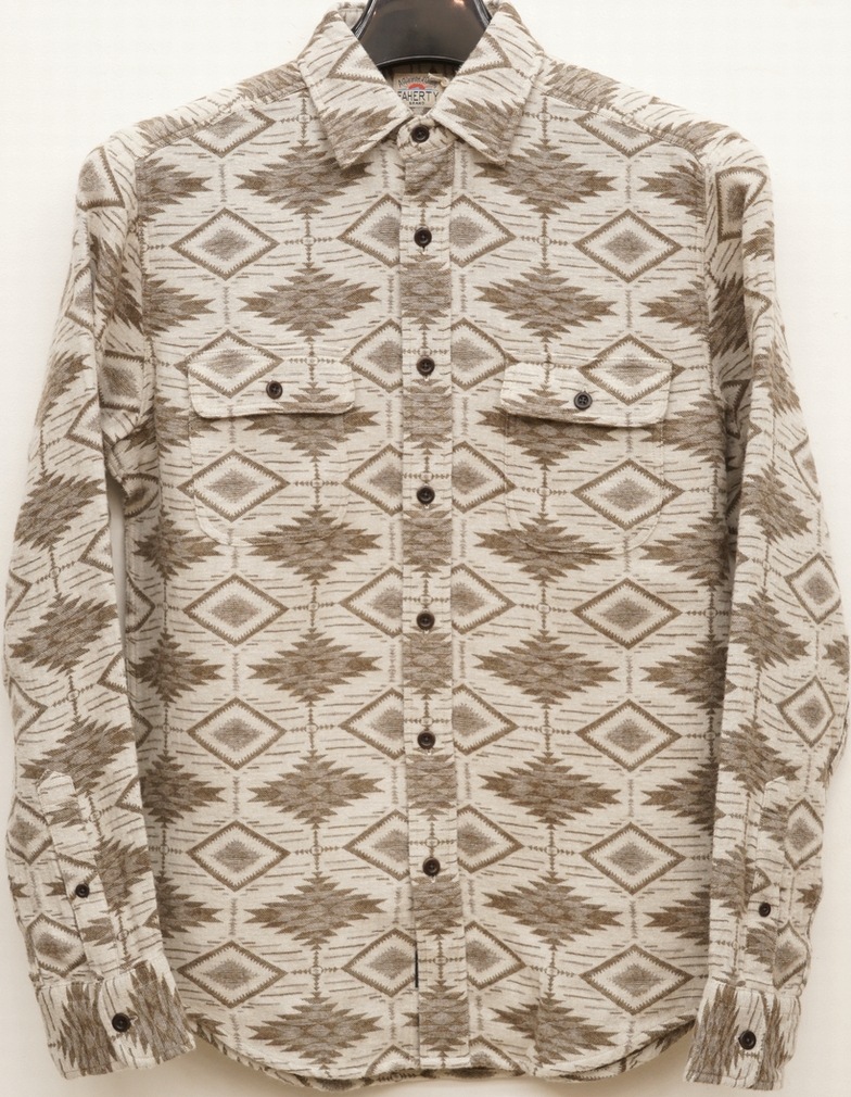 FAHERTY BRAND (�ե���ƥ� �֥���) Belmar �ͥ��ƥ����� ����� ��� Taos Peak Motif Shirt