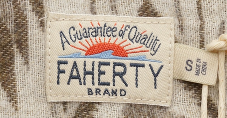 FAHERTY BRAND (�ե���ƥ� �֥���) Belmar �ͥ��ƥ����� ����� ��� Taos Peak Motif Shirt