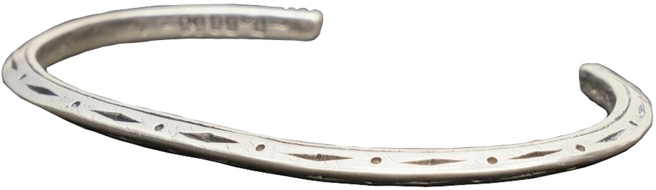LHN Jewelry(���륨�������� ���奨�꡼) �ƹ��� �ϥ�ɥᥤ�� ����С� �Х󥰥� Tosca Cuff Silver