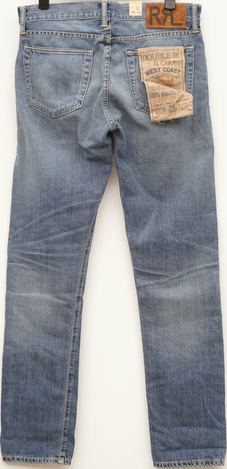 (���֥륢���륨��) RRL �������ǥ˥���� Clear Lake �����ʥ��� ������ ��� Slim Narrow Selvedge Jean