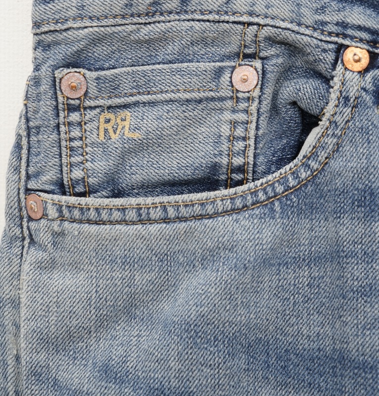 (���֥륢���륨��) RRL �������ǥ˥���� Clear Lake �����ʥ��� ������ ��� Slim Narrow Selvedge Jean