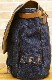 ���֥륢���륨��) RRL �ǥ˥� �쥶�� �᡼��Хå� Denim-Leather Mailbag