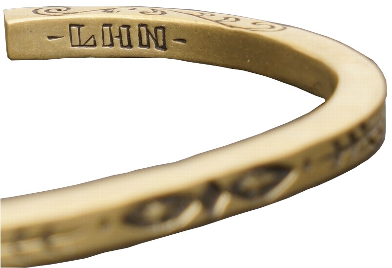 LHN Jewelry(���륨�������� ���奨�꡼) �ƹ��� �ϥ�ɥᥤ�� ����� �Х󥰥� ����ڥǥ����� �֥饹 Carpe Diem Cuff Brass