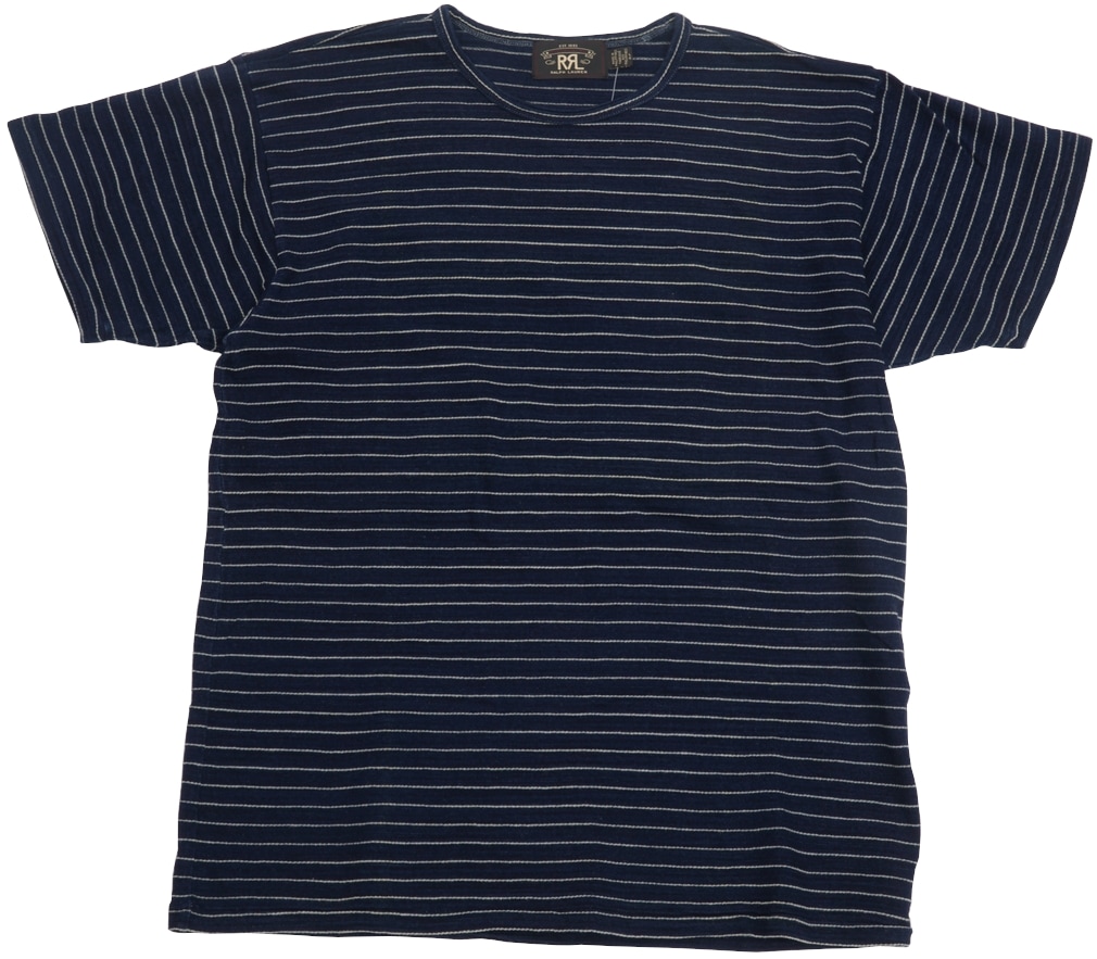 RRL インディゴ ネイティブ ガーゼ コットンシャツ ダブルアールエル