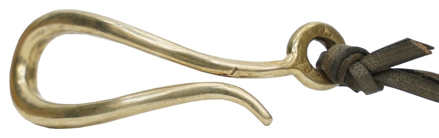 LHN Jewelry(���륨�������� ���奨�꡼) ����ꥫ�� �ϥ�ɥᥤ�� Large Hook Bracelet Brass �쥶�� x ��� �ܳ� �եå� �֥쥹��å� ��� ��˥��å���