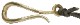 LHN Jewelry(���륨�������� ���奨�꡼) ����ꥫ�� �ϥ�ɥᥤ�� Large Hook Bracelet Brass �쥶�� x ��� �ܳ� �եå� �֥쥹��å� ��� ��˥��å���