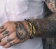 LHN Jewelry(���륨�������� ���奨�꡼) ����ꥫ�� �ϥ�ɥᥤ�� Large Hook Bracelet Brass �쥶�� x ��� �ܳ� �եå� �֥쥹��å� ��� ��˥��å���