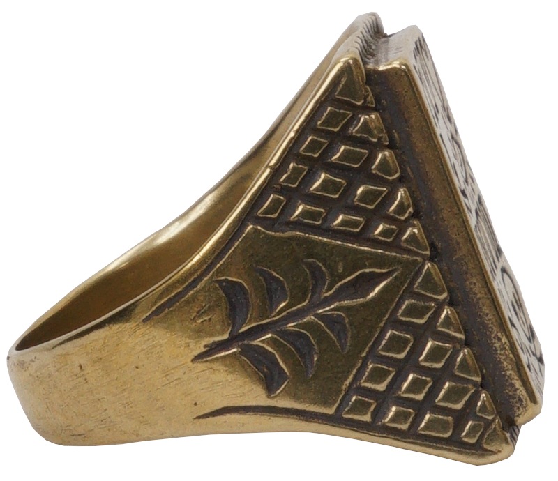 LHN Jewelry(���륨�������� ���奨�꡼) ����ꥫ�� �ϥ�ɥᥤ�� ��� My Heart And I Until I Die Ring ��� ��˥��å��� ��� Brass