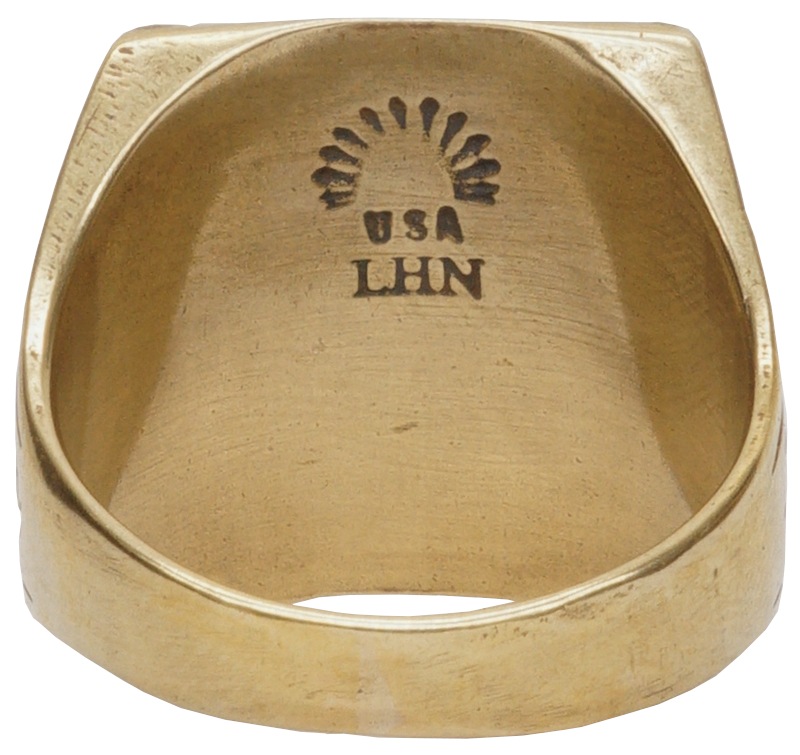 LHN Jewelry(���륨�������� ���奨�꡼) ����ꥫ�� �ϥ�ɥᥤ�� ��� My Heart And I Until I Die Ring ��� ��˥��å��� ��� Brass