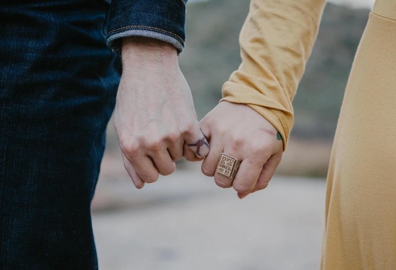 LHN Jewelry(���륨�������� ���奨�꡼) ����ꥫ�� �ϥ�ɥᥤ�� ��� My Heart And I Until I Die Ring ��� ��˥��å��� ��� Brass