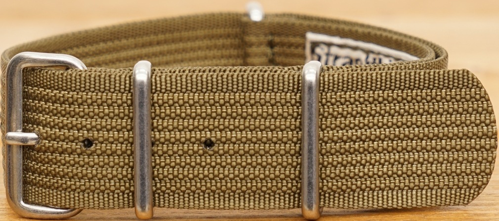 (���֥륢���륨��) RRL �����Х� �����å� ���ȥ�å� ������ �ѥå��դ� Canvas Wath Strap Khaki